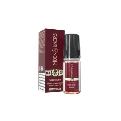 Wild Ruby 10ml Moonshiners Basics (Nicotine:06 mg/ml) - Le French Liquide