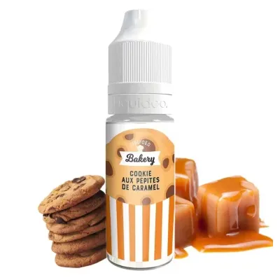 Cookie aux pépites de caramel 10ml (6mg) - Liquideo