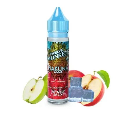 HAKUNA ICED 50ml (0mg) - Ice Age by 12 Monkeys