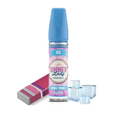 Bubble Trouble 50ml ICE 0% Sucralose (0mg) - Dinner Lady