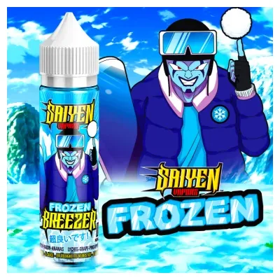 Frozen Breezer 50ml (0mg) - Saiyen Vapors by Swoke