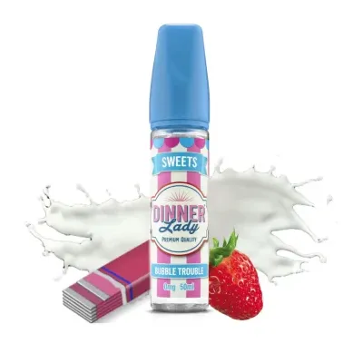 Bubble Trouble 50ml (0mg) - Dinner Lady