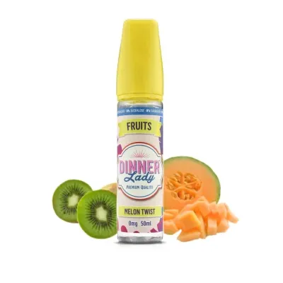 Melon Twist 50ml 0% Sucralose (0mg) - Dinner Lady