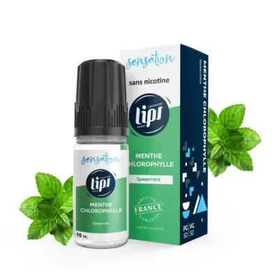 Menthe chlorophylle 10ml (6mg) - Sensation by Le French Liquide