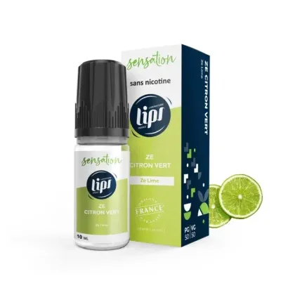 Ze citron vert 10ml (6mg) - Sensation by Le French Liquide