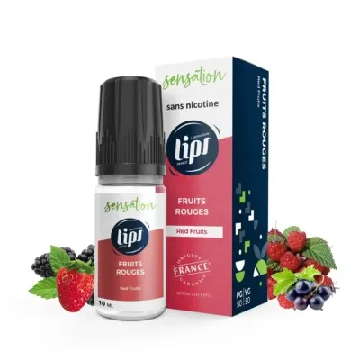 Fruits rouges 10ml (6mg) - Sensation by Le French Liquide