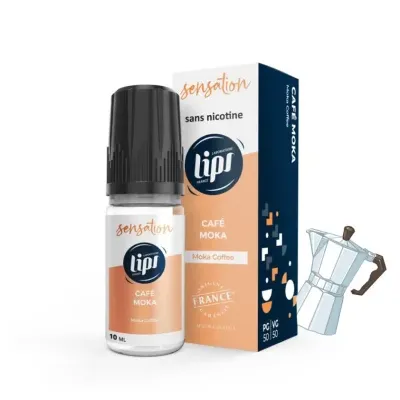 Café Moka 10ml (16mg) - Sensation by Le French Liquide