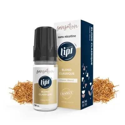 Blond classique 10ml (3mg) - Sensation by Le French Liquide