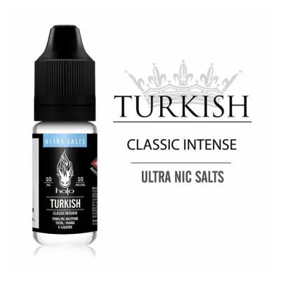 Halo Ultra Salts: Turkish Tobacco 10ml (10mg) - Halo Ultra Salts: Turkish Tobacco 10ml