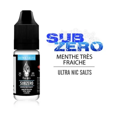 Subzero Ultra Salts 10ml (20mg) - Halo