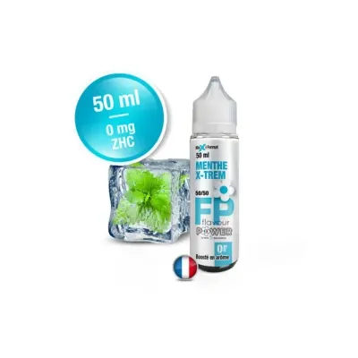 Menthe X-Trem 50 ML (0mg) - Flavour Power