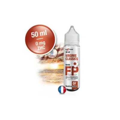 Virginie Classics 50 ML (0mg) - Flavour Power
