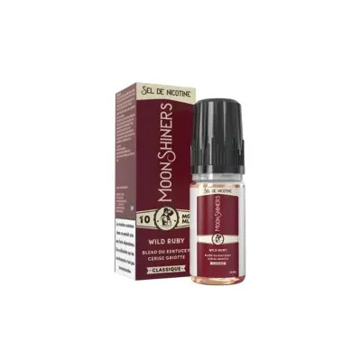 Wild Ruby Salt 10ml Moonshiners Basics (Nicotine:10 mg/ml) - Le French Liquide