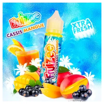 Cassis Mangue 50ml (0mg) - Fruizee by ELIQUID France