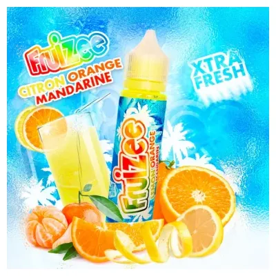 Citron Orange Mandarine 50ml (0mg) - Fruizee by ELIQUID France
