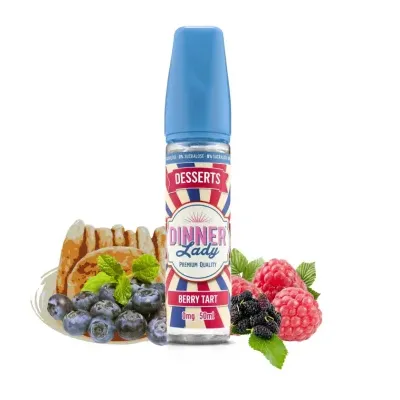 Berry Tart 50ml 0% Sucralose (0mg) - Dinner Lady