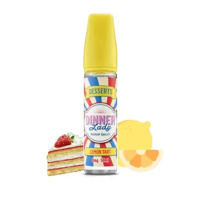 Lemon Tart 50ml (0mg) - Dinner Lady