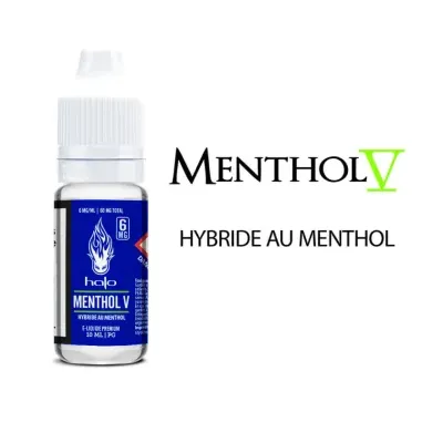 PG Menthol V 10ml (0mg) - Halo