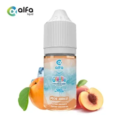 Concentré Pêche Abricot Soft 30ml (0mg) - Granita