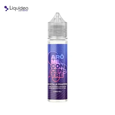 Concentré Myrtille Frappée 20ml (0mg) - Liquideo Longfill