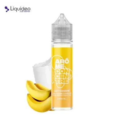 Concentré Lait Banane 20ml (0mg) - Liquideo Longfill