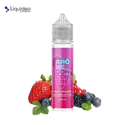 Concentré Fruits Rouges 20ml (0mg) - Liquideo Longfill