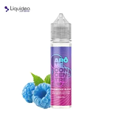 Concentré Framboise Bleue 20ml (0mg) - Liquideo Longfill