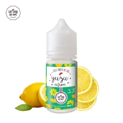 Concentré Yuzu Citron 30ml (0mg) - Tutti frutti du Coq