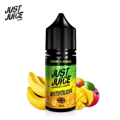 Concentré Banana et Mangue 30ml (0mg) - Just Juice