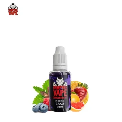 Concentré Purple Craze 30ml (0mg) - Vampire Vape