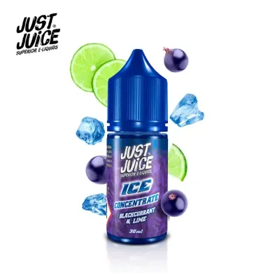 Concentré Blackcurrant & Lime Ice 30ml (0mg) - Just Juice