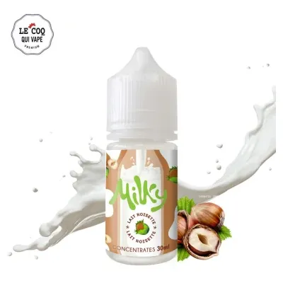 Concentré Milky Noisette 30ml (0mg) - Le Coq Qui Vape