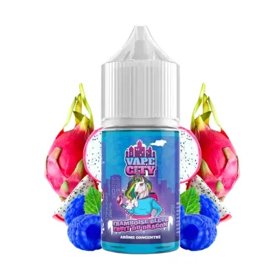 Concentré Framboise Bleue Fruit du Dragon 30ml (0mg) - Vape City