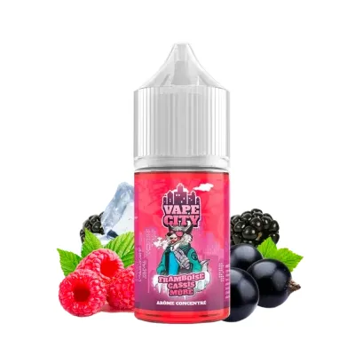 Concentré Framboise Cassis Mûre 30ml (0mg) - Vape City