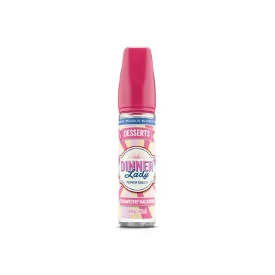 Strawberry Macaroon 0% 50ml Desserts - Dinner Lady