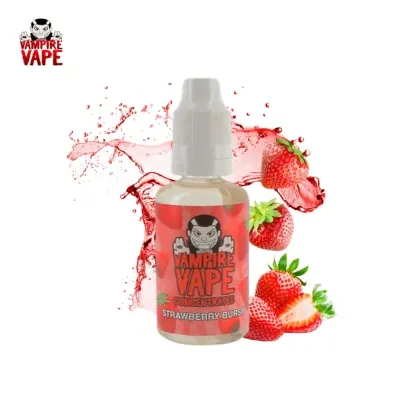 Concentré Strawberry Burst 30ml (0mg) - Vampire Vape