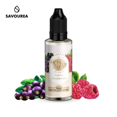 Concentré Cassis Framboise 30ml (0mg) - Le Petit Verger by Savourea