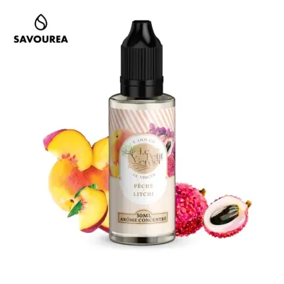 Concentré Pêche Litchi 30ml (0mg) - Le Petit Verger by Savourea