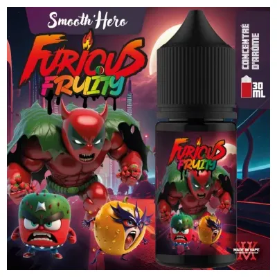Concentré Smooth'Hero 30ml (0mg) - Furious Fruity by Made In Vape
