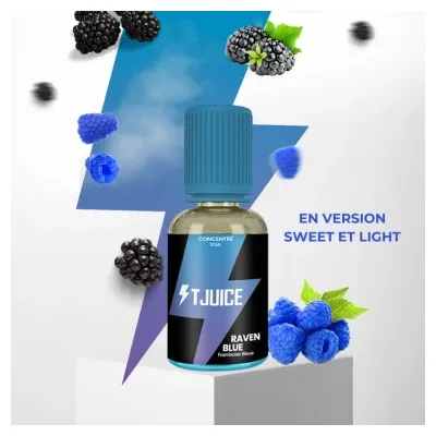 Raven Blue 30ml Concentré (Light) - TJuice New collection
