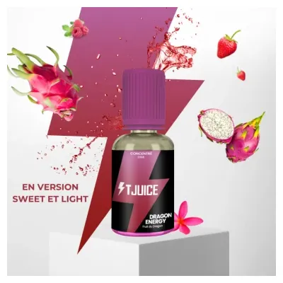 Dragon Energy 30ml Concentré (Light) - TJuice New collection