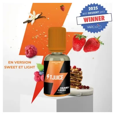 Crumby Crush 30ml Concentré (Light) - TJuice New collection
