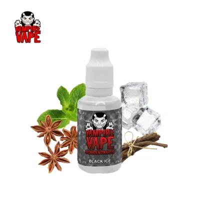 Concentré Black Ice 30ml (0mg) - Vampire Vape