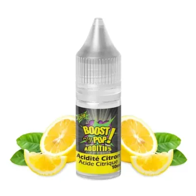 Additif Boost My Pop (0mg) - Acidité Citron 10ml