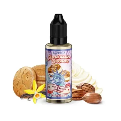 Concentré Ice Cream Biscuit 30ml (0mg) - American Dream by Savourea