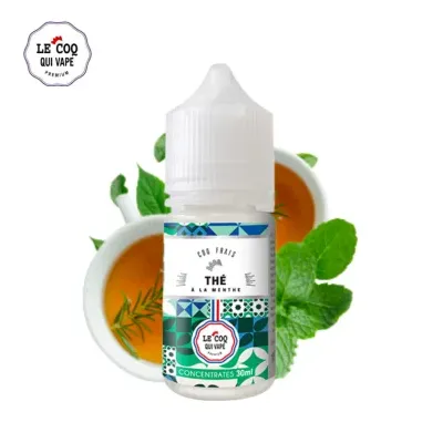 Concentré Thé à la Menthe 30ml (0mg) - Le Coq qui Vape