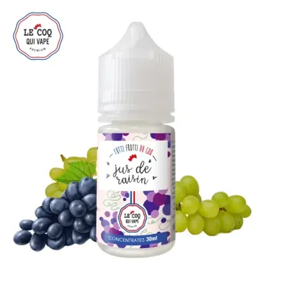 Concentré Jus de Raisin 30ml (0mg) - Tutti Frutti du Coq