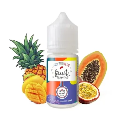 Concentré Fruit Tropical 30ml (0mg) - Tutti Frutti du Coq