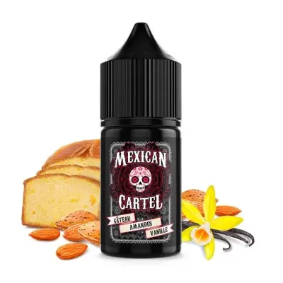 Concentré Gateau Amandes Vanille 30ml (0mg) - Mexican Cartel