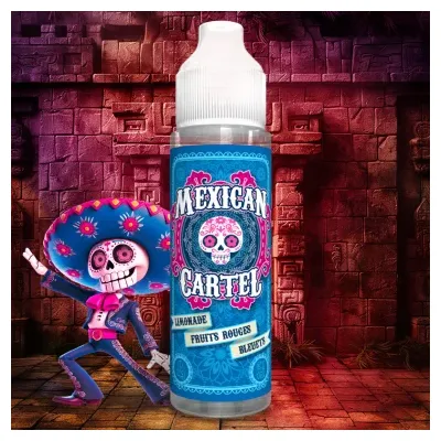 Limonade Fruits Rouges Bleuets 50ml - Mexican Cartel
